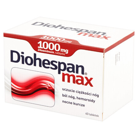 Diohespan Max 1000 mg, 60 Tabletten