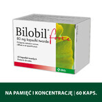 Bilobil Forte 80 mg, 60 capsules