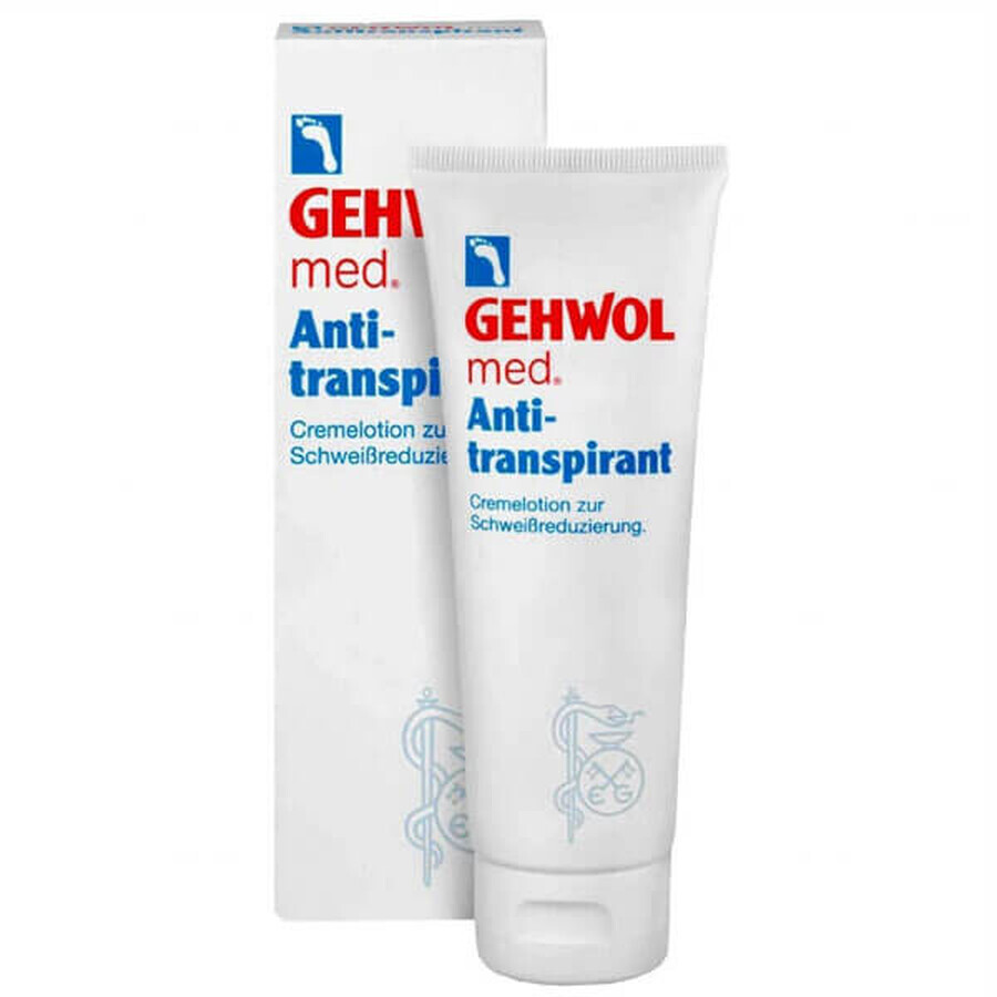 Gehwol med Antiperspirant, antiperspirant foot lotion, 125 ml