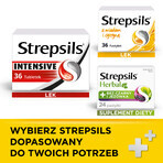 Strepsils met honing en citroen 1,2 mg + 0,6 mg, 36 harde zuigtabletten