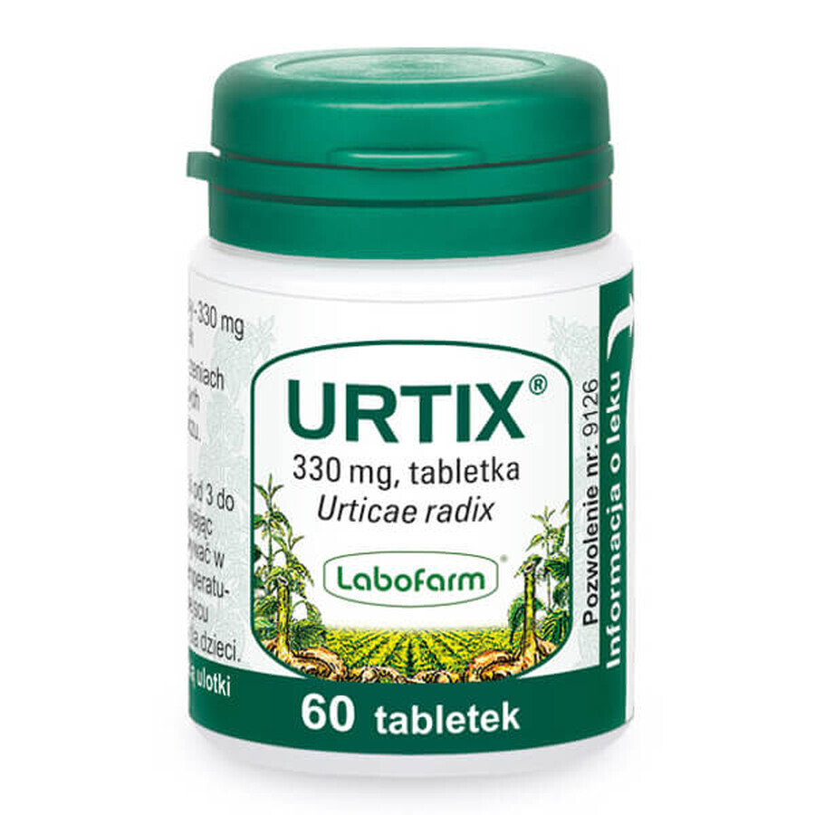 Urtix 330 mg, 60 comprimidos