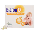 Biaron D, vitamine D 400 IE, 90 afneembare capsules