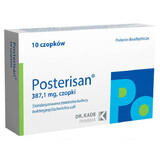 Posterisan 387.1 mg, rectal suppositories, 10 pieces