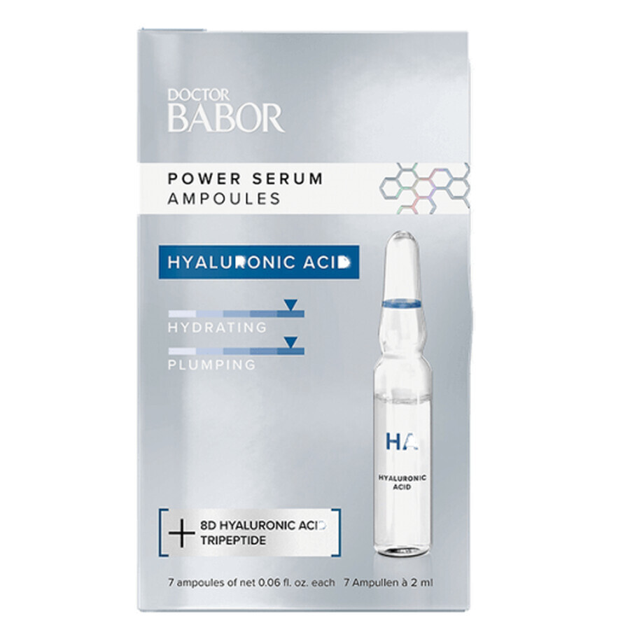 Fiole Babor cu Hyaluronic Acid, 7 x 2 ml, Babor