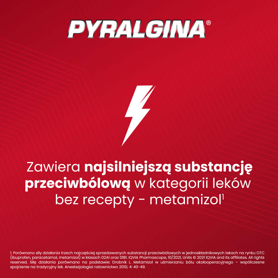 Pyralgina 500 mg, 6 tabletten