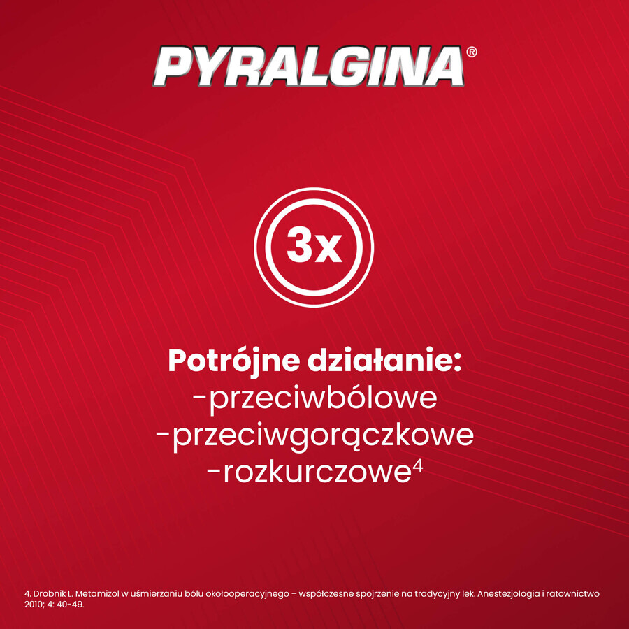 Pyralgina 500 mg, 6 tabletten