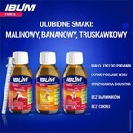 Ibum Forte 200 mg/ 5 ml, suspensie orală pentru copii de la vârsta de 3 luni, aromă de zmeură, 100 g