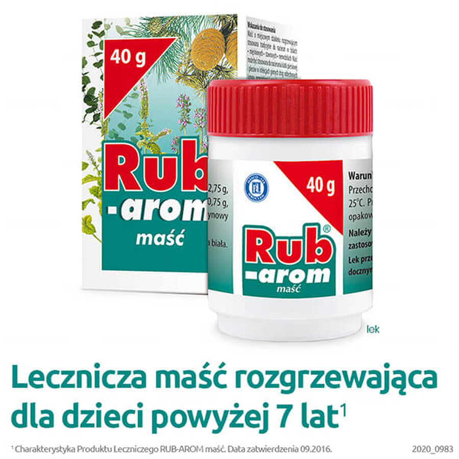 Rub-arom, verwarmende zalf, 40 g