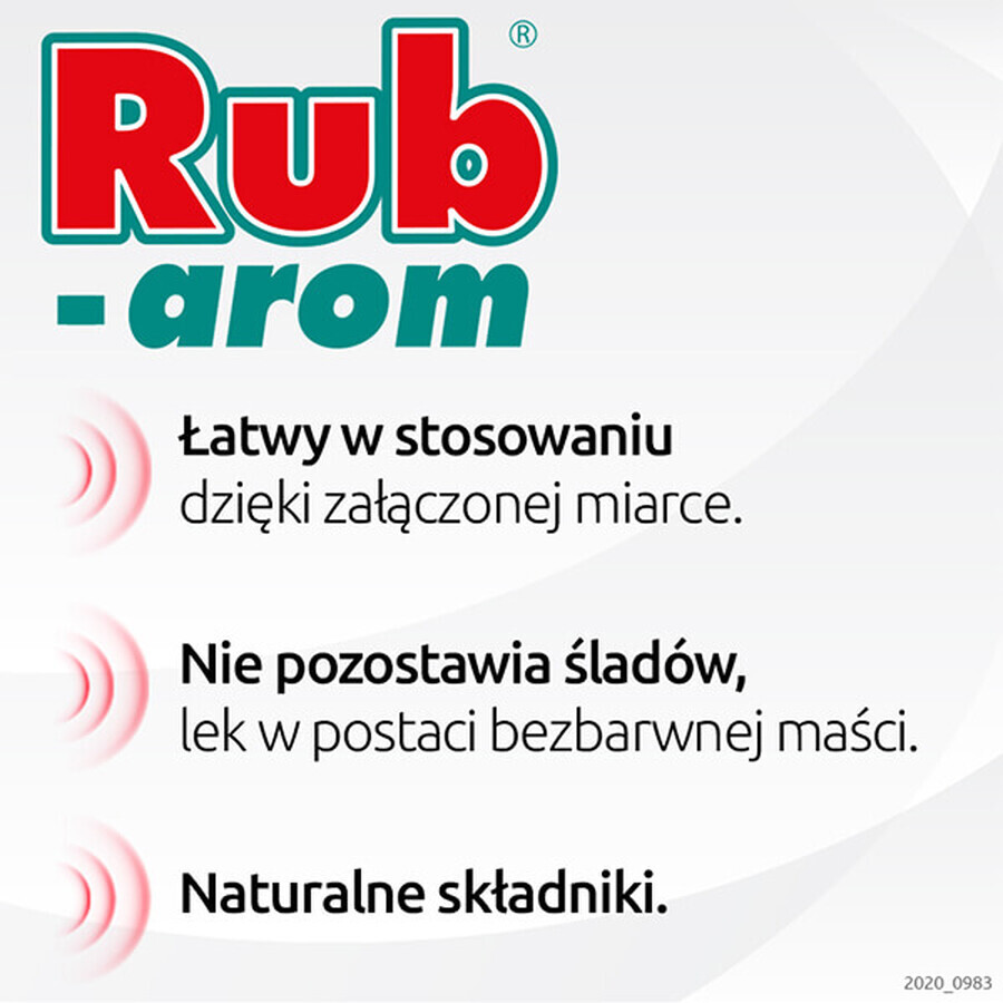 Rub-arom, verwarmende zalf, 40 g