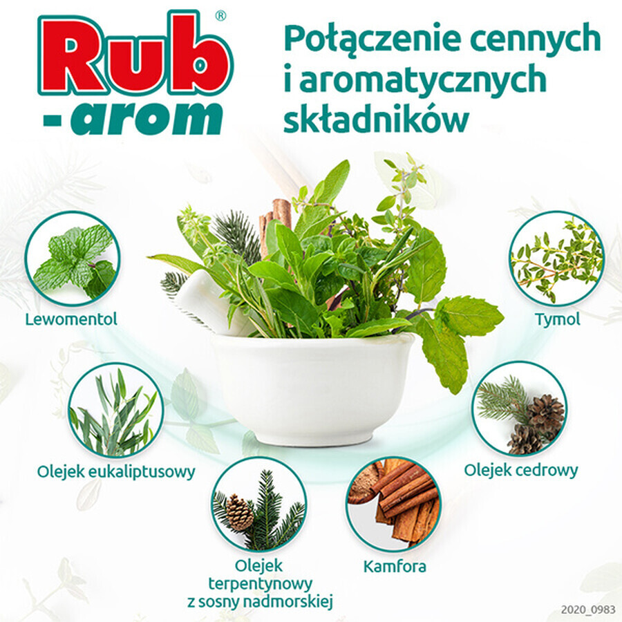 Rub-arom, verwarmende zalf, 40 g