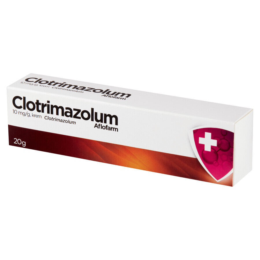 Clotrimazolum Aflofarm 10 mg/g, crème, 20 g