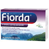 Fiorda, arôme cassis, 30 pastilles