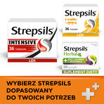 Strepsils sinaasappel met vitamine C 1,2 mg + 0,6 mg, 24 harde zuigtabletten