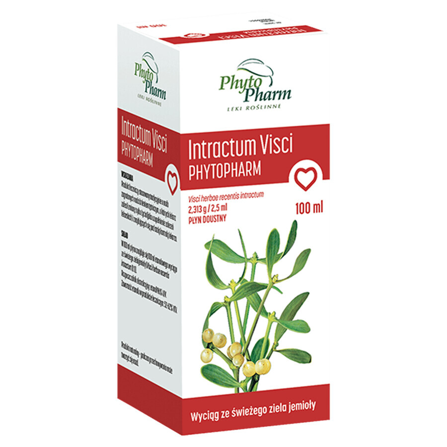 Intractum Visci Phytopharm 2,313 g/2,5 ml, vloeistof voor oraal gebruik, 100 ml