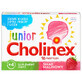 Cholinex Junior, voor kinderen vanaf 4 jaar, frambozensmaak, 16 zuigtabletten