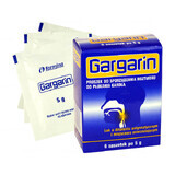 Gargarin, powder for the preparation of mouthwash, 5 gx 6 sachets