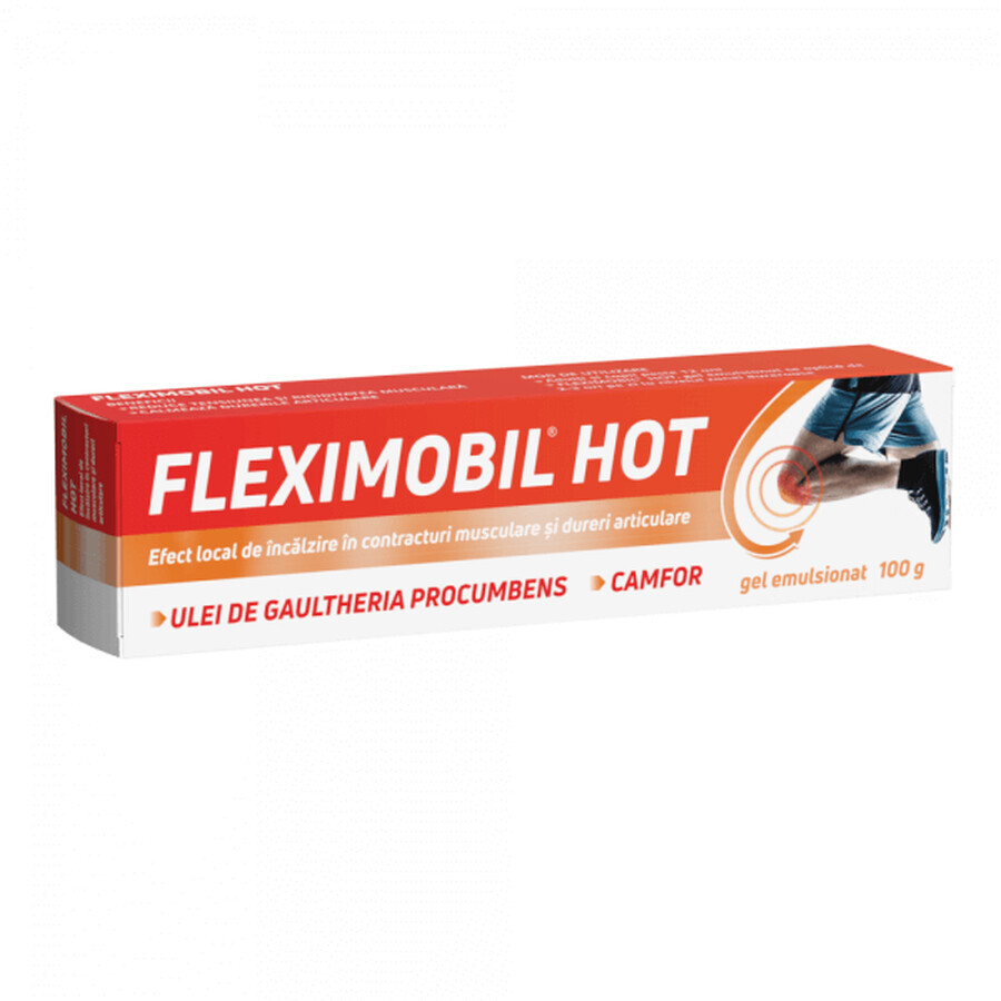 Fleximobil Hot, emulsified gel, 100g, Fiterman