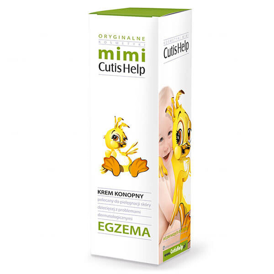 CutisHelp Mimi, eczeemcrème voor gezicht en lichaam, vanaf dag 1, 75 ml