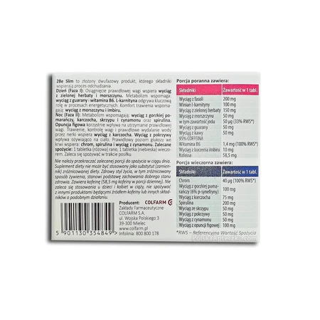 2Be Slim, 60 filmomhulde tabletten