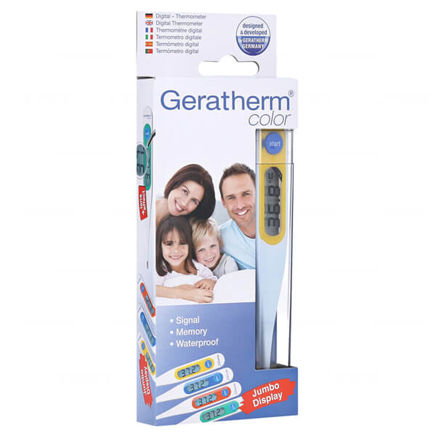 Geratherm elektronische thermometer, Kleur