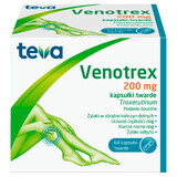 Venotrex 200 mg, 64 harde capsules