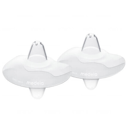 Medela Contact, siliconen borstschilden, maat S, 2 stuks