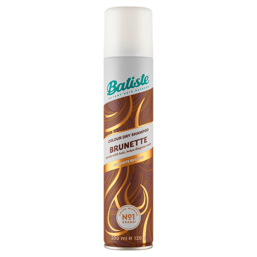 Batiste A Hint of Colour, shampooing sec, pour les brunes, 200 ml