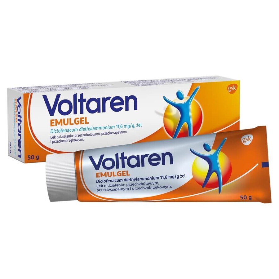 Voltaren Emulgel, gel, 50 g