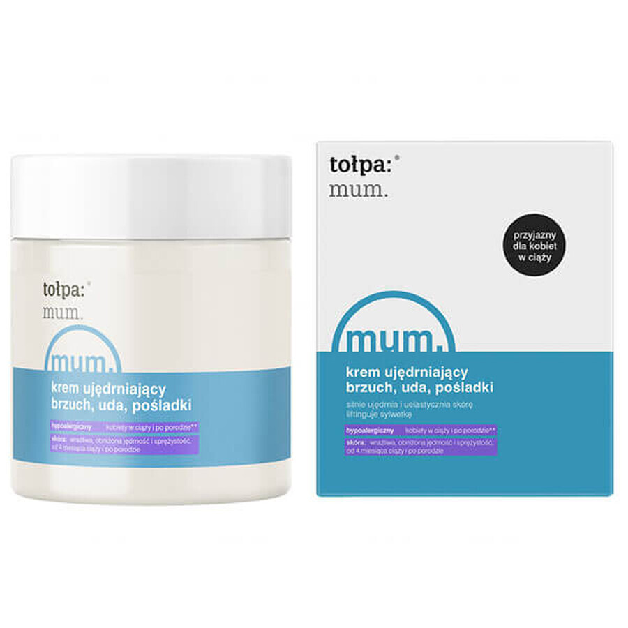 Tolpa Mum, verstevigende crème voor buik, dijen, billen, 250 ml