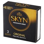 Unimil Skyn Original, préservatifs sans latex, 3 pièces