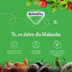 BoboVita Tasty Dinner Porridge au lait et au riz, 3 fruits, sans gluten, après 6 mois, 230 g