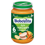 BoboVita Dinner, pumpkin with chicken and potatoes, after 6 months, 190 g