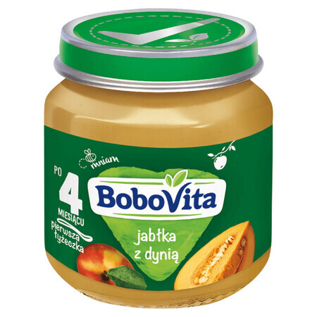 BoboVita Dessert, appel en pompoen, na 4 maanden, 125 g