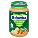 BoboVita Dessert, appels en bananen met havermout, na 6 maanden, 190 g