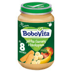 BoboVita Dessert, apples and bananas with biscuits, after 8 months, 190 g