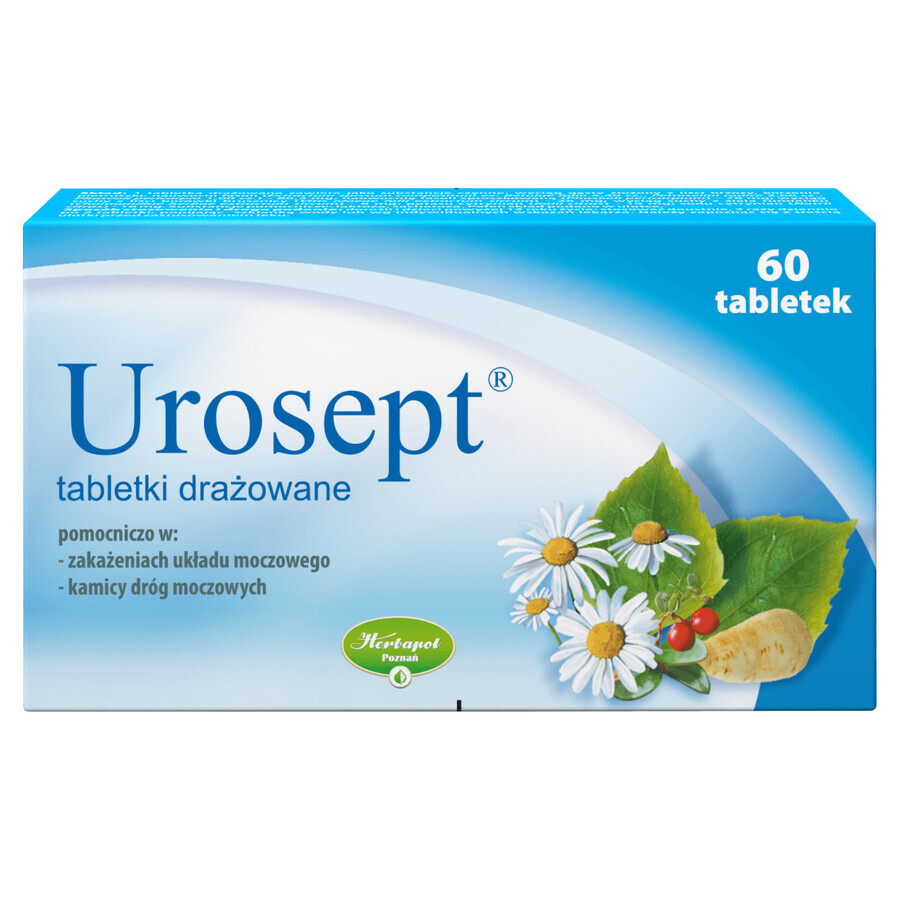 Urosept, 60 comprimate iritate