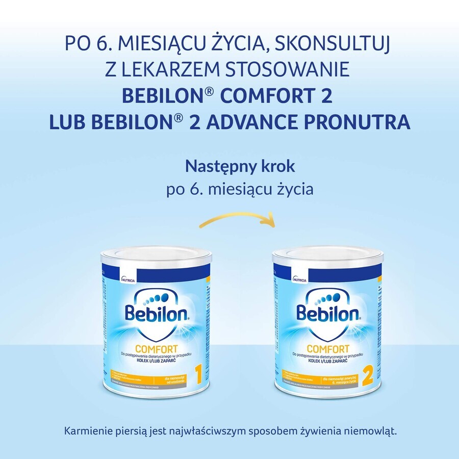 Bebilon Comfort 1, voor zuigelingen bij koliek en verstopping, vanaf de geboorte, 400 g