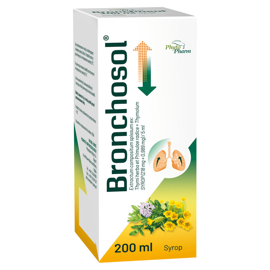 Bronchosol, syrup, 200 ml