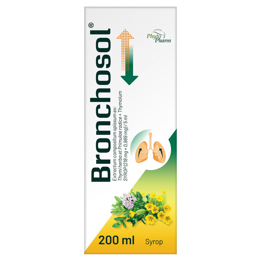 Bronchosol, syrup, 200 ml