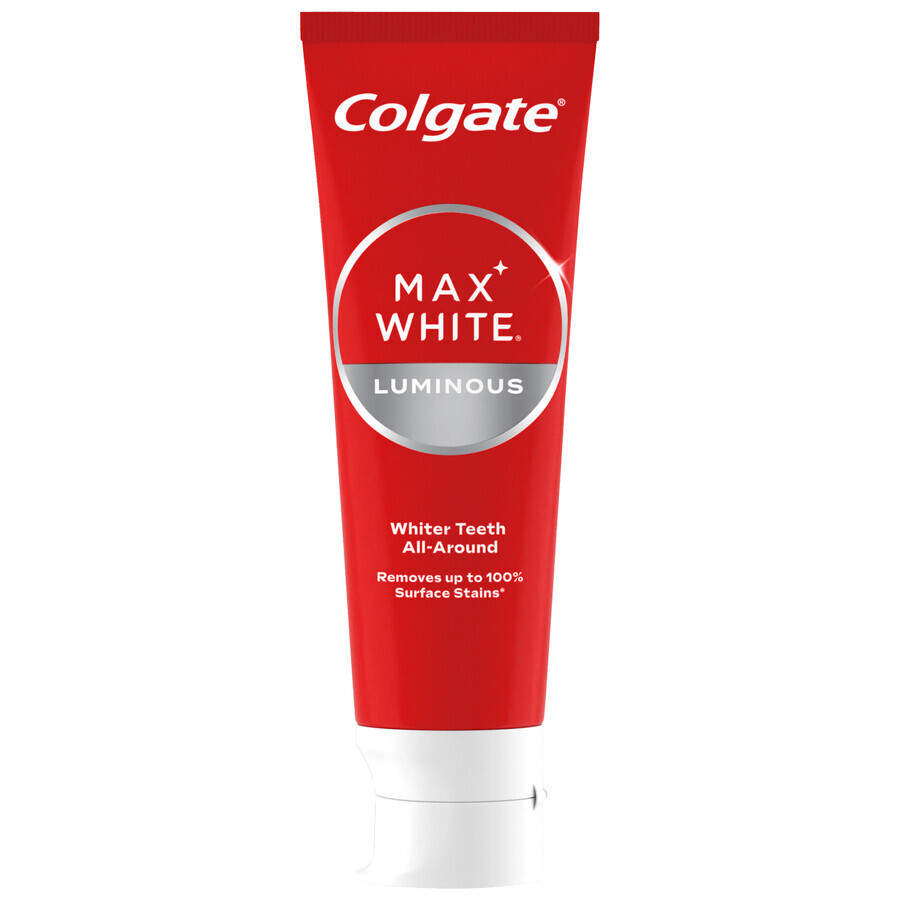 Colgate Max White Luminous, fluoride tandpasta, sparkling mint, 75 ml