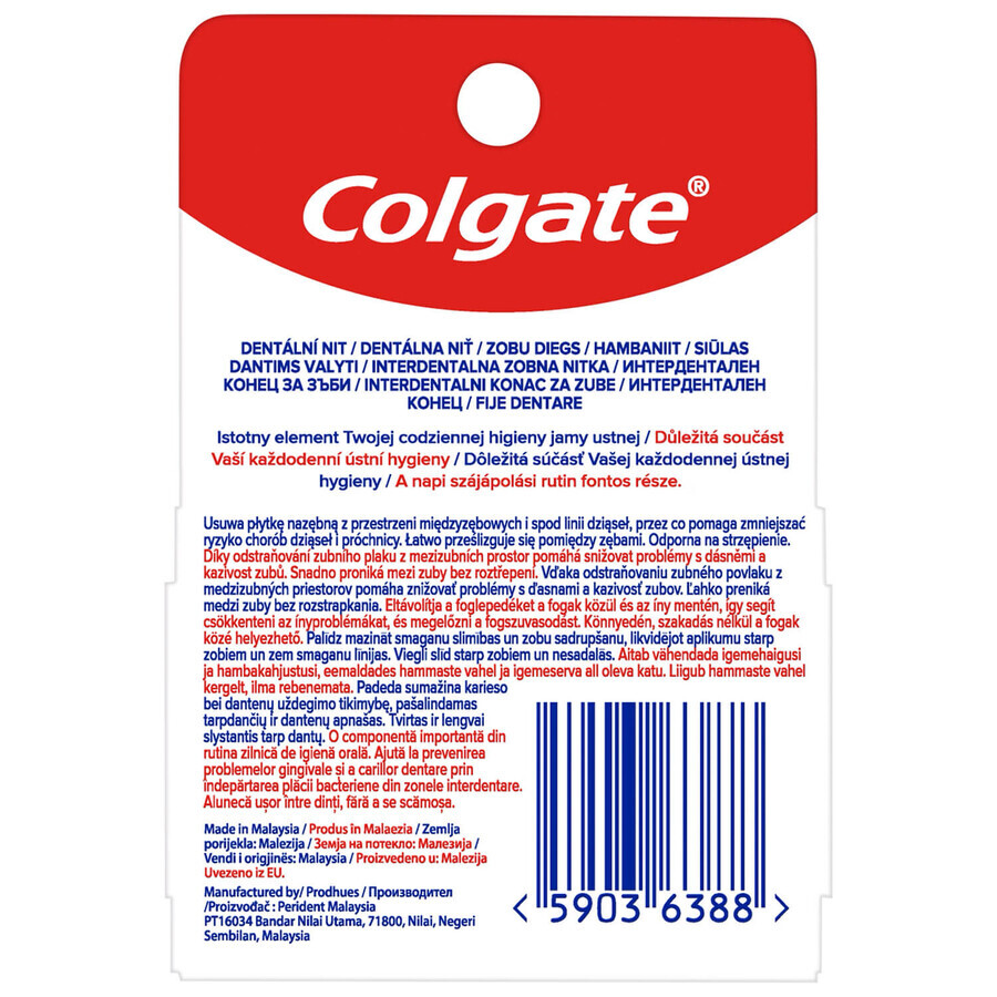 Colgate Total Pro-Gum Health, flosdraad, 50 m