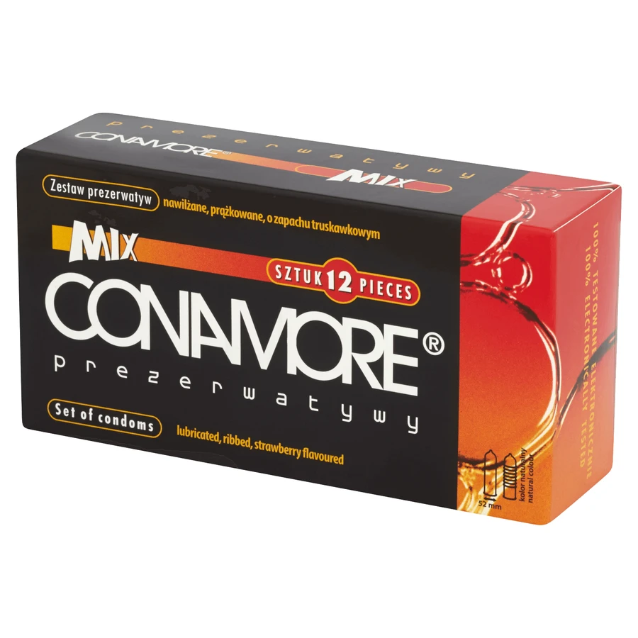 Conamore, Kondome, Mix, 12 Stück