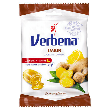 Eisenkraut-Ingwer, Kräuterbonbon mit Vitamin C, 60 g