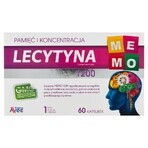 MEMO lecitina 1200 mg, 60 cápsulas