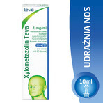 Xylometazoline Teva 1 mg/ml, nasal spray, 10 ml