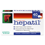 Hepatil, 40 tabletten