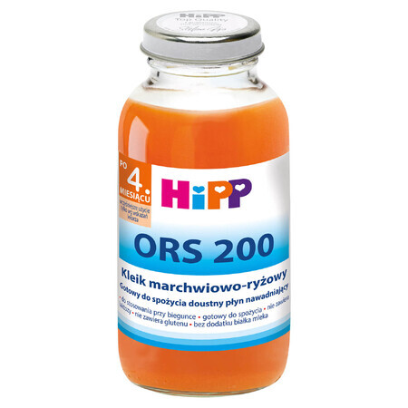 HiPP ORS 200 Wortel-rijstpap, na 4 maanden, 200 ml