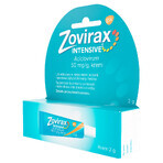 Zovirax Intensiv 50 mg/1 g, cream, 2 g