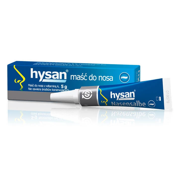Hysan, neuszalf met vitamine A, 5 g