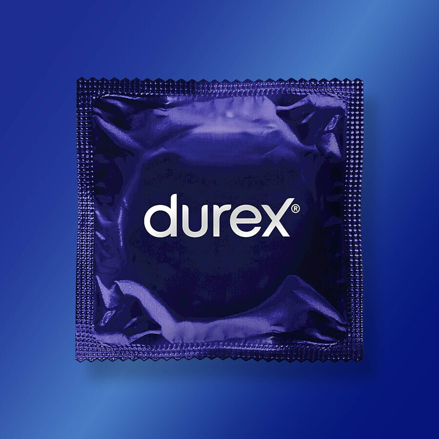 Durex Classic, preservativi classici lisci, 3 pezzi